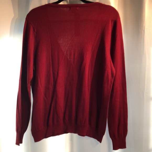 Merona Burgundy Cardigan Sweater - XXL - Picture 5 of 7